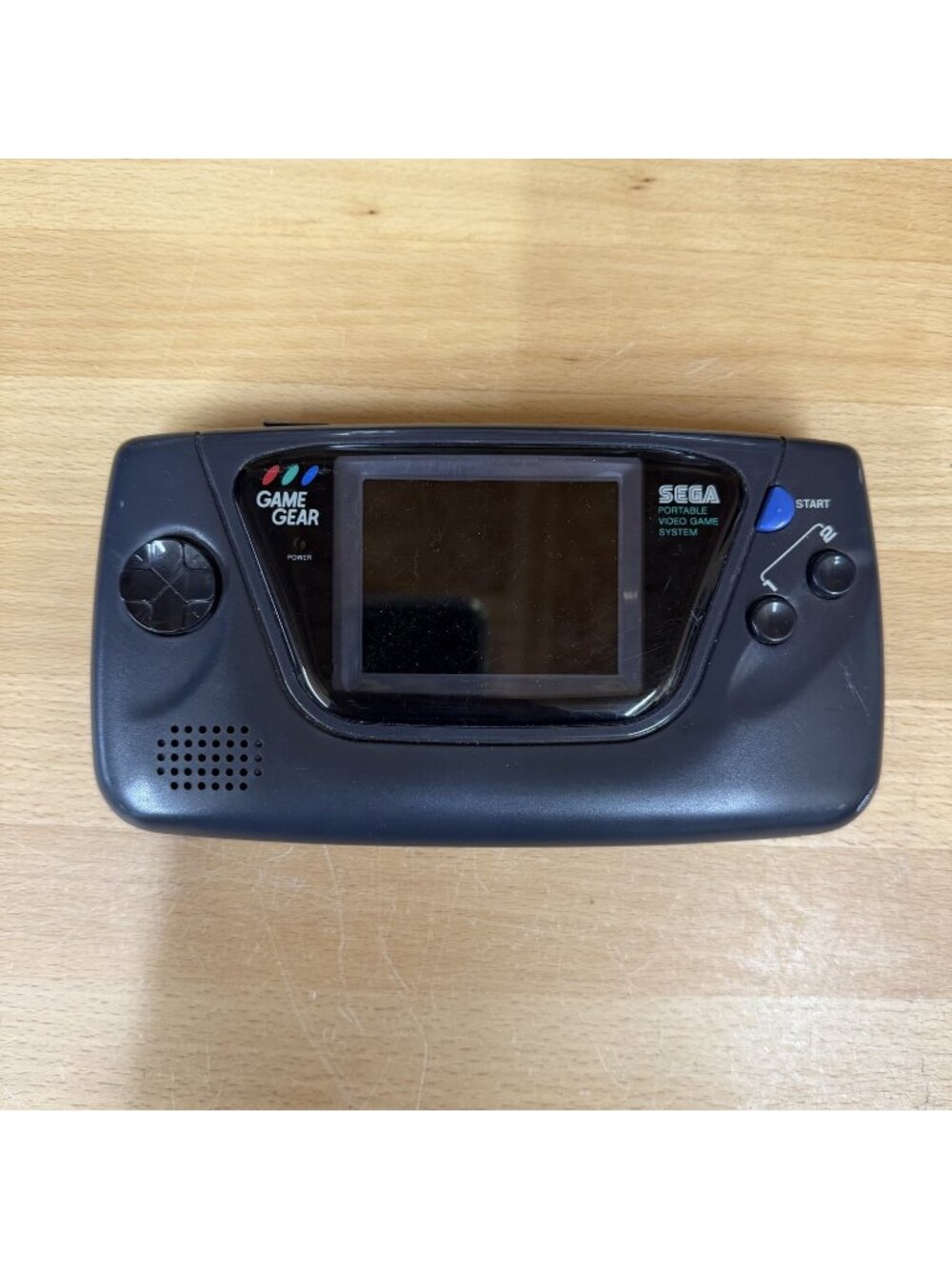 Sega Game Gear Handheld System Gray Model 2110 Broken For Parts